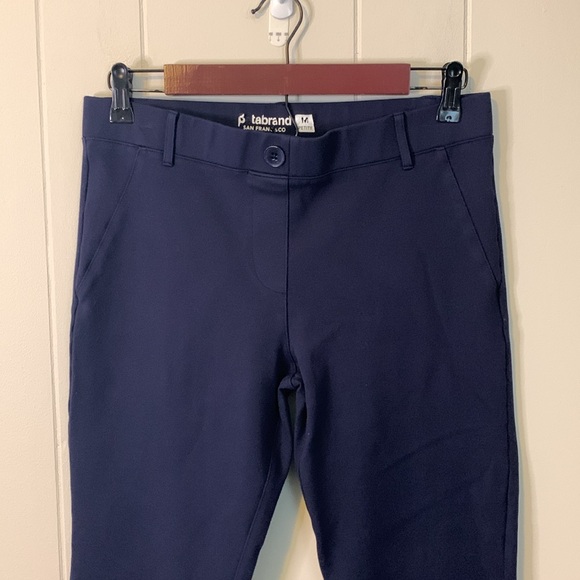 Betabrand Classic Dress Pant Yoga Pant Skinny Navy Size Medium Petite - Picture 3 of 8